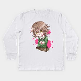 Chihiro chibi art by Kībo-Kībo Kids Long Sleeve T-Shirt